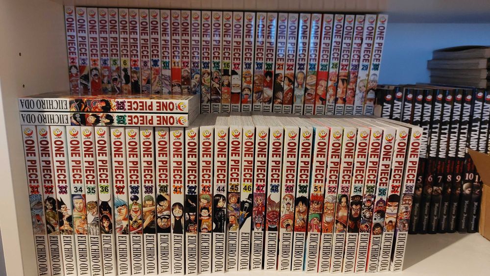 Zestaw Manga One Piece tomy 1-60 stan idealny Tylko całość