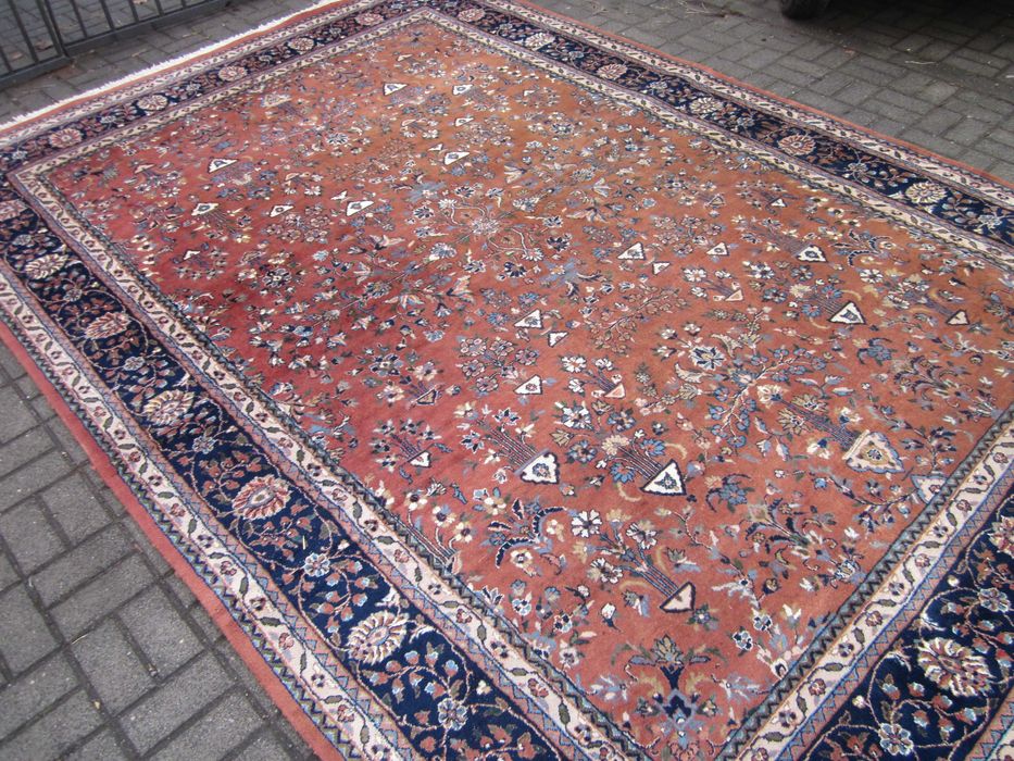 dywan wełniany ręcznie tkany Grubas Indie WyCZYszCZonY