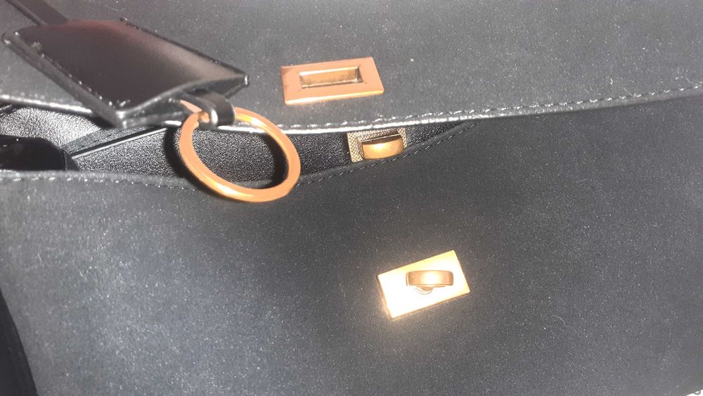 Bolsa preta chique nova
