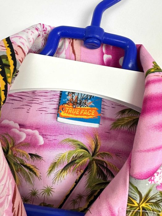 Koszula hawajska męska retro vintage plażowa wakacyjna r. XL