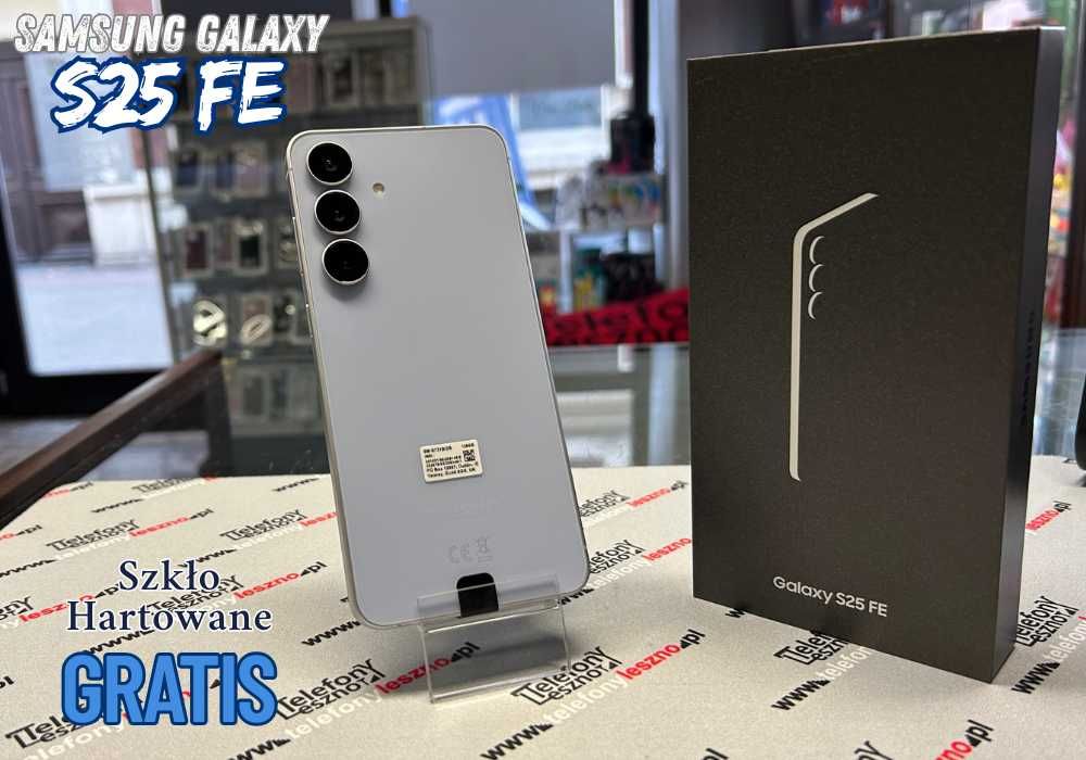 Samsung Galaxy S25 FE | 8/128 GB | Powystawowy | szkło GRATIS