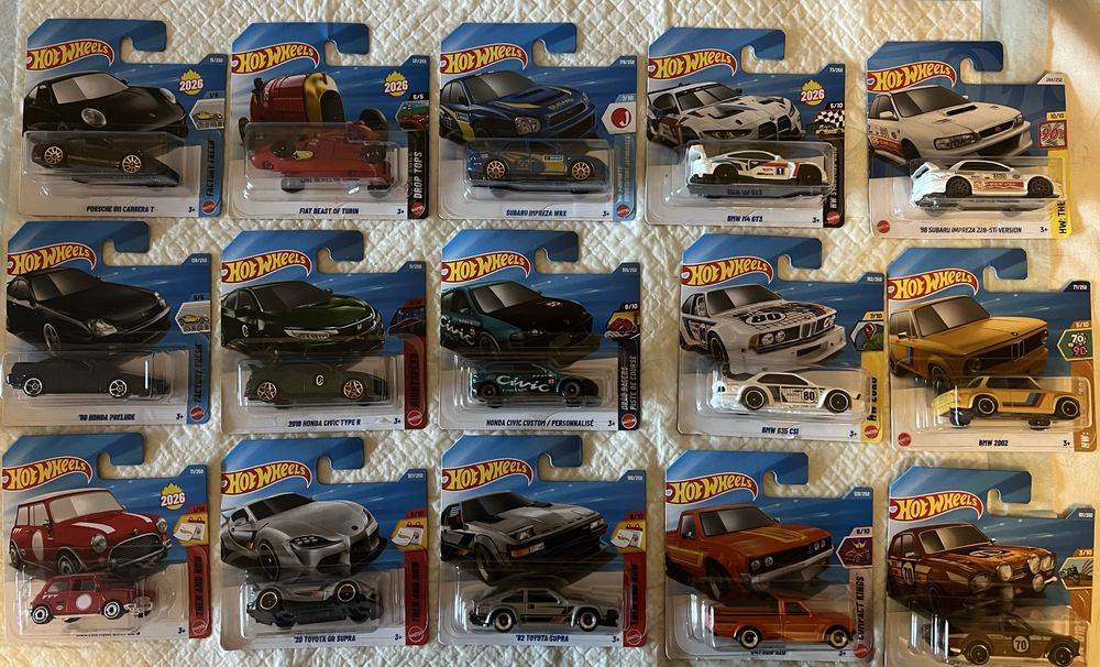 Hot Wheels JDM Porsche Audi Ford Nissan