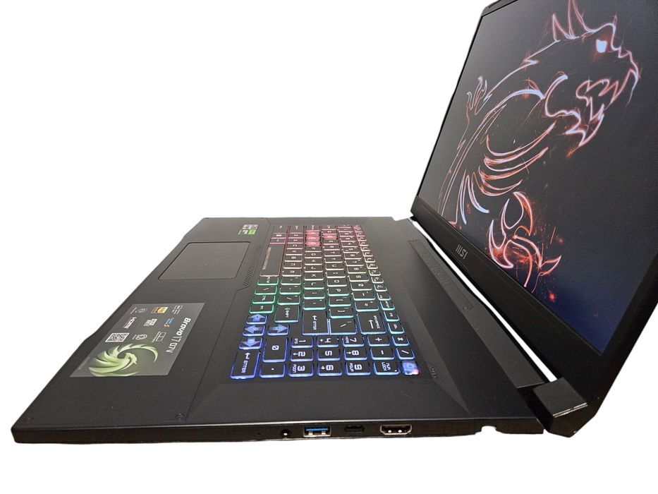 Gw. 04.2026r Laptop MSI Bravo 17 RTX 4060 Ryzen 7 SSD 1TB RAM 16GB