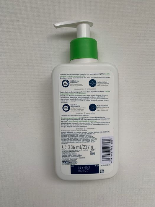 CERAVE Hydrating Cleanser