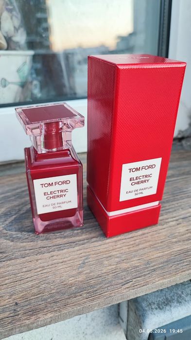 Ниша  TOM  FORD   легендарный  парфум    ,  Cherry,  Electric cherry , ОРИГИНАЛ  любая  проверка