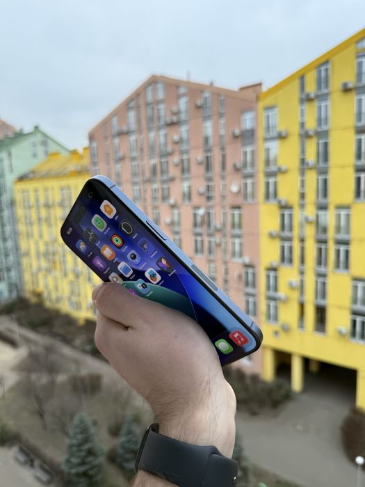 97% Аккум Идеал iPhone 15 Pro Max 256Gb Blue Titanium Neverlock Айфон
