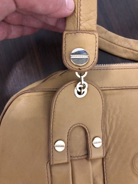 Кожаная сумка женская