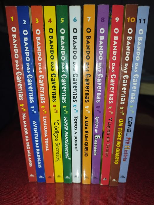 Livros bando das cavernas