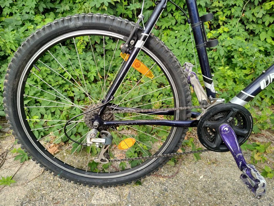 B110 Велосипед Univega 350 гірський MTB справний німецький Амортизатор