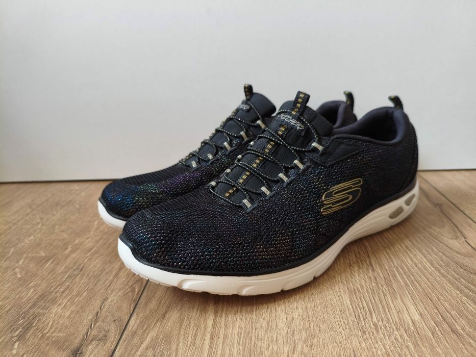 Buty Skechers Relaxed Fit Empire D'Lux Charming Grace sneakersy damskie 41 28cm