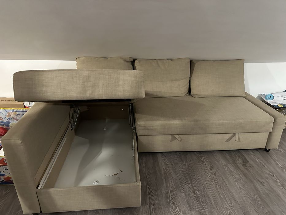 Vendo sofá cama com arrumação