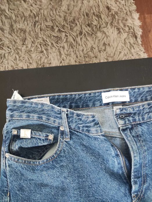 Calças Calvin Klein de ganga