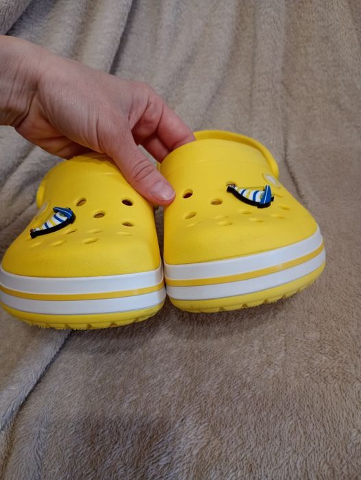 Клоги, кроксы Crocs J 3, размер 33-34, стелька 22 см