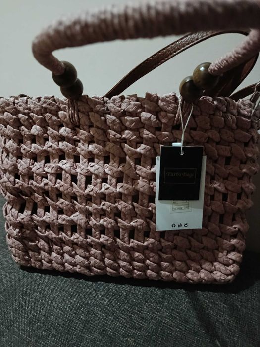 Torebka pleciona wiosna/lato nowa
