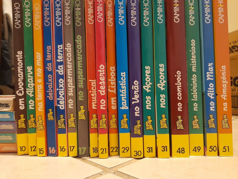 Livros "Uma Aventura"