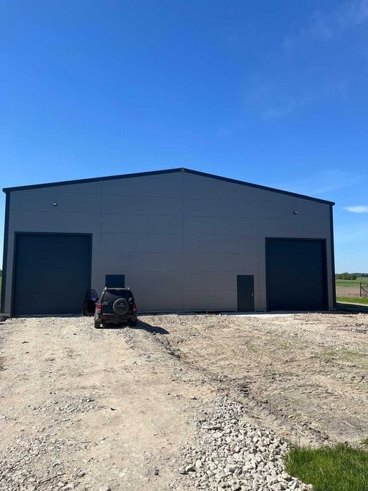 Hala Garażowa, Magazynowa 14x35x5 | Ocieplana | Realizacja 8-10 tyg