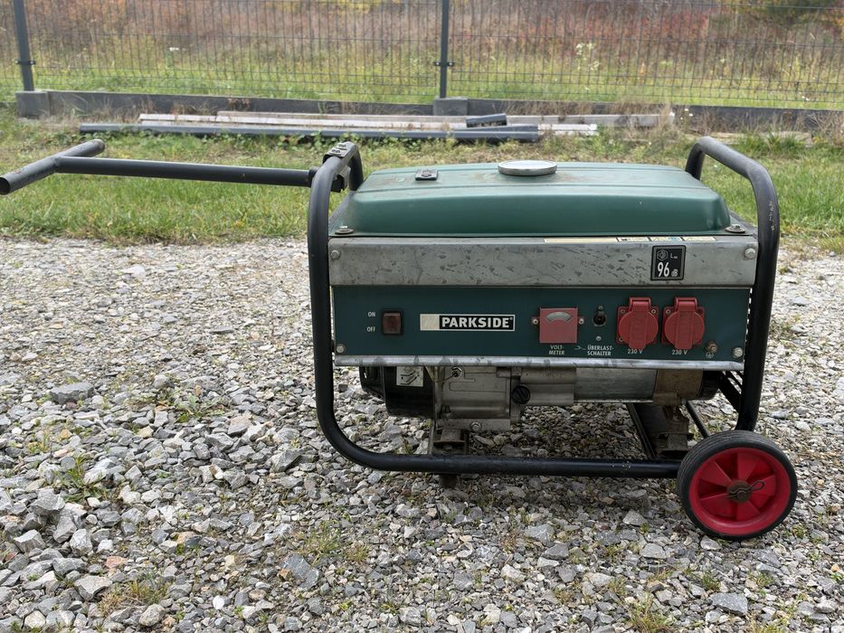 Agregat Parkside PSE 2,8 kW / miedziana prądnica /