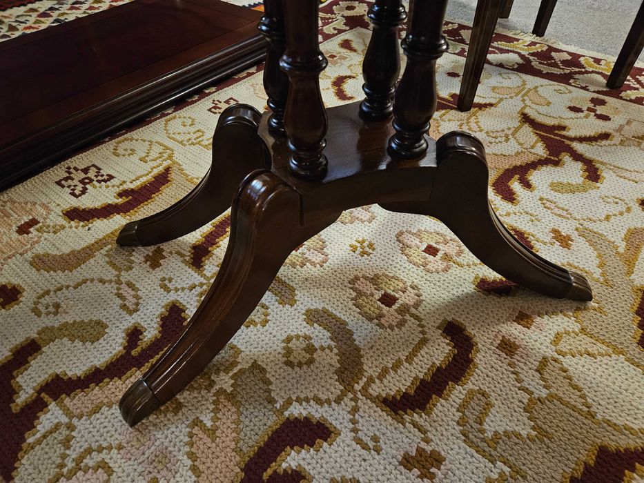 Mesa de jogo antiga totalmente restaurada