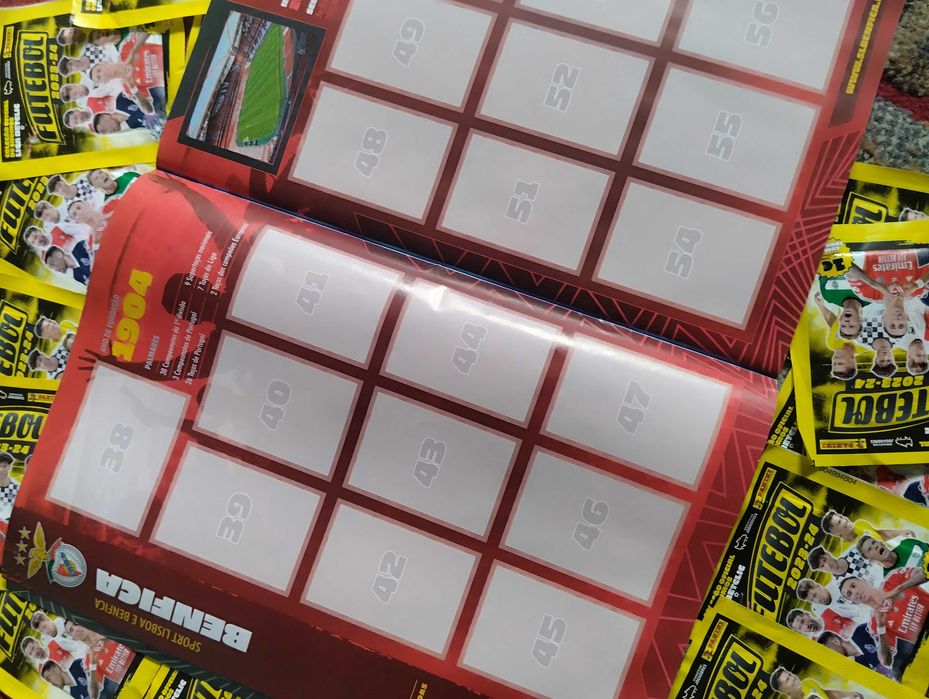 Álbum de cromos 23/24 com 70 saquetas