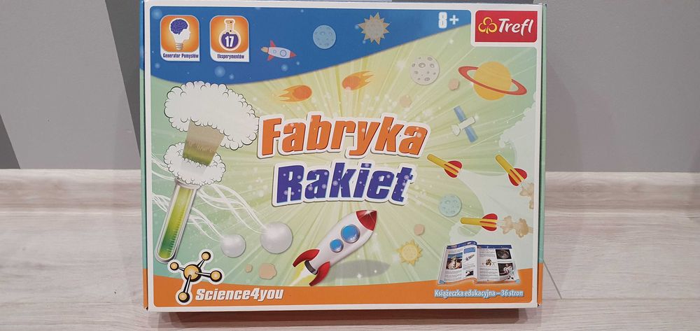 Gra Zestaw Fabryka Rakiet Tajemnice Kosmosu Eksperymenty