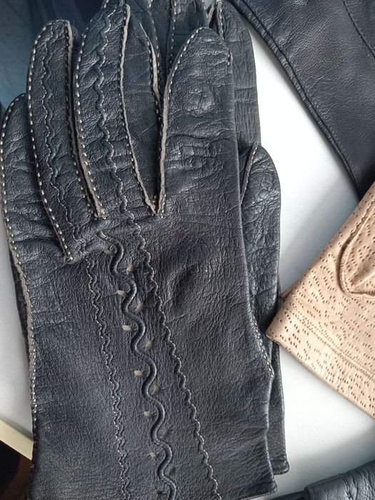 Рукавиці перчатки шкіряні жіночі