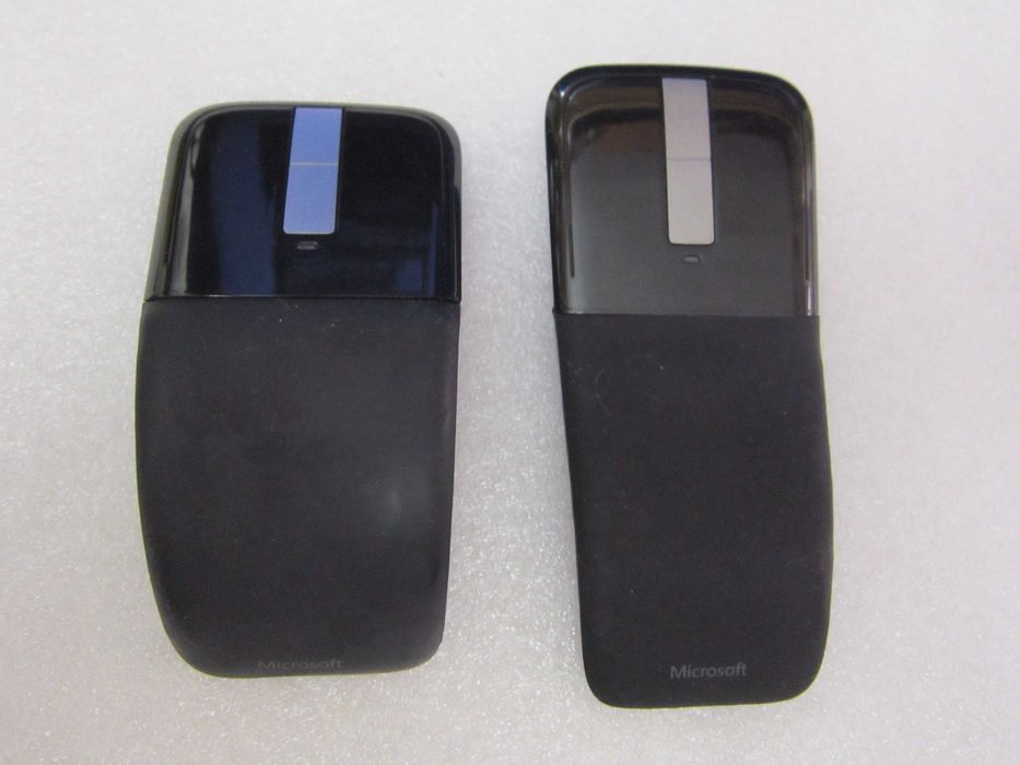 2 szt bezprzewodowa myszka Myszki Microsoft Arc Touch Mouse niesprawne