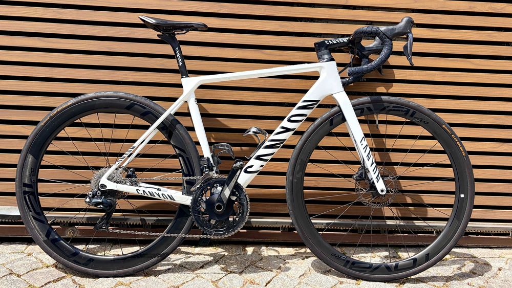 Canyon Ultimate CF SLX 9 Disc Di2 2021 | Dura-Ace | Roval Rapide | Potenciómetro - Tamanho S