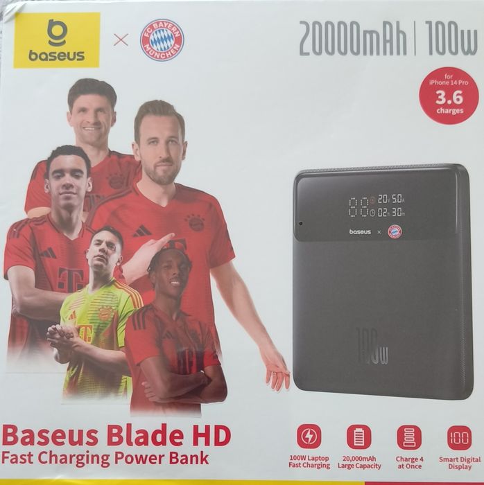 Павербанки Baseus 25000mAh 145w, Baseus Blade HD 20000mAh 100W