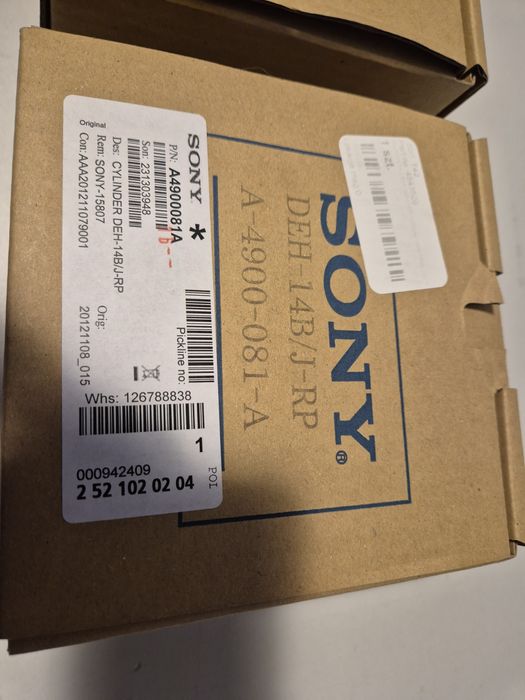 Głowica video Sony Drum Head 14b/ 11b