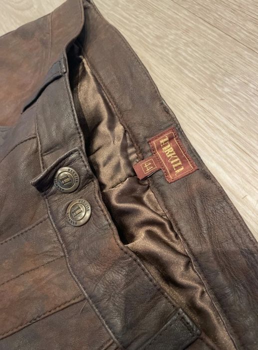 Harkila spodnie skórzane