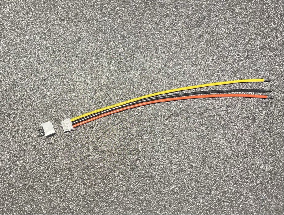 Konektor JST ZH 1.5 kostka+wtyczka z przewodami, 3 pin