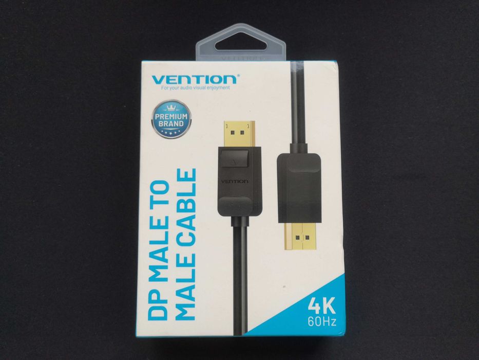 Vention новий фірмовий DisplayPort DP 1.2 кабель (4К/60Гц 2К/144Гц)