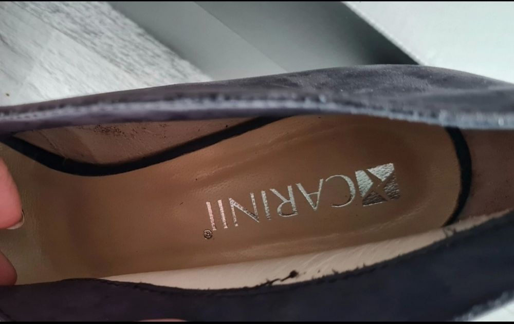 Botki zamszowe Carinii r.37