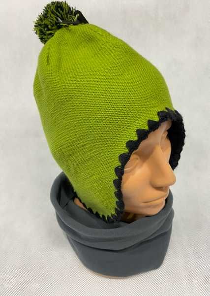 Czapka damska zimowa na polarku , Czarny roz.S/M -55cm.