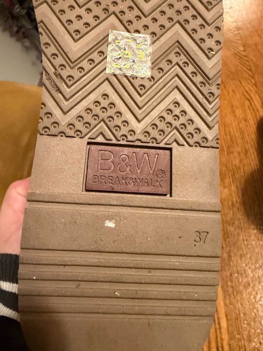 Botas Australianas com Plataforma B&W Water Repellent 37