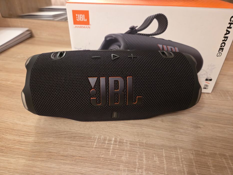 Głośnik bezprzewodowy Jbl Charge 6 nowy czarny
