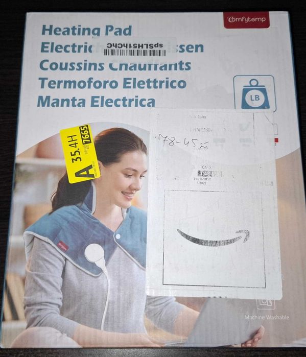 Elektryczna poduszka grzewcza na ramiona Comfytemp