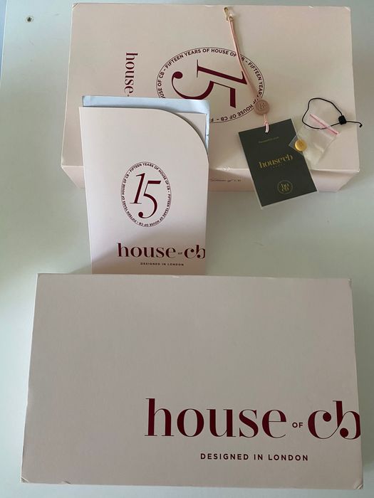 Sukienka House of cb Viven żółta rozmiar S gorsetowa