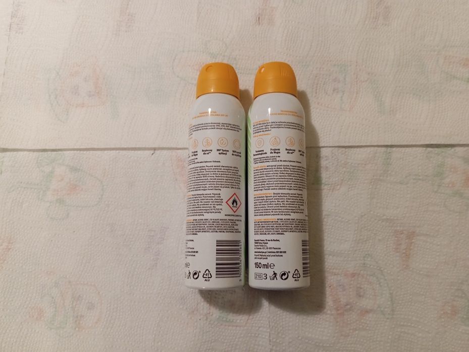Kolastyna Sun Sucha Mgiełka do opalania 30 spf 150ml 2 szt.