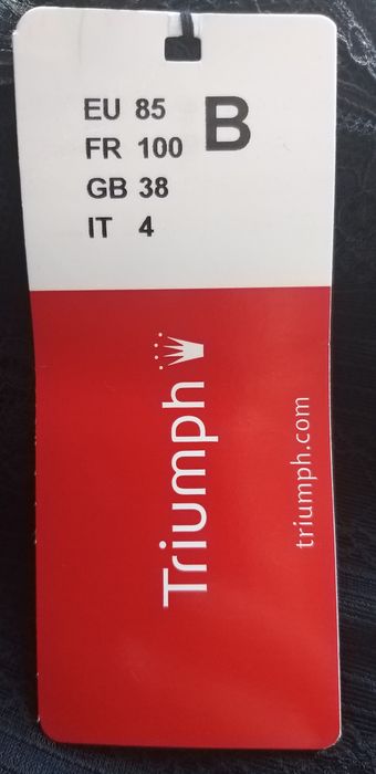 Gorset Triumph czarny 85 B