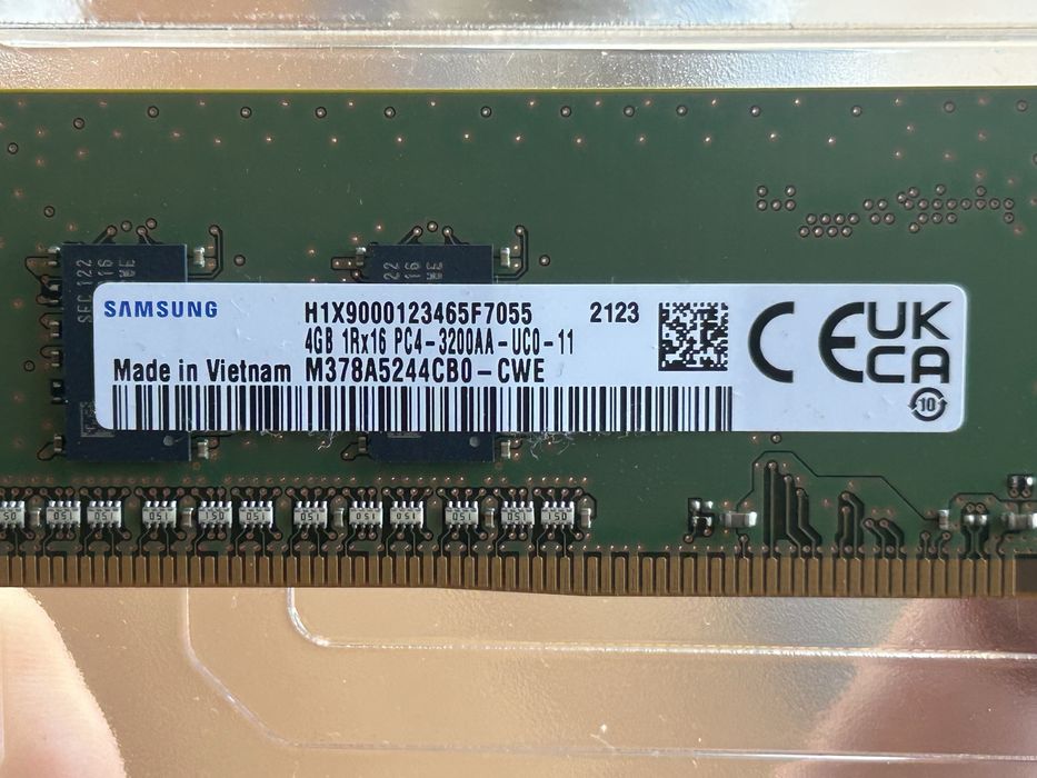 Memorias Ram 2x4GB DDR4