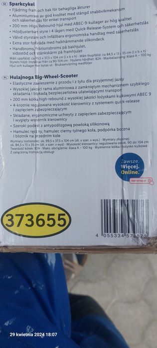 Hulajnoga Crivit Town Scooter