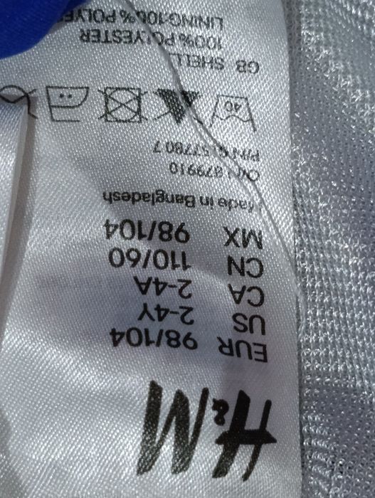 Nowe spodenki H&M rozmiar 98-104.