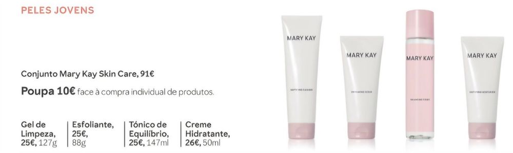 Conjunto Skin Care (Peles Jovens)