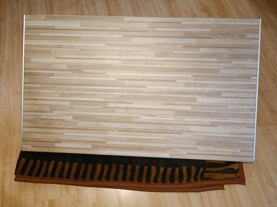 Super solidny stół stolik  ścienny 60 x 100 cm gruby blat