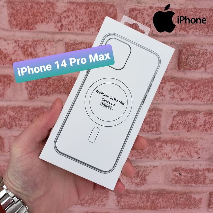 Sale! Clear Case Magnetic iPhone 14 Pro Max чохол case накладка