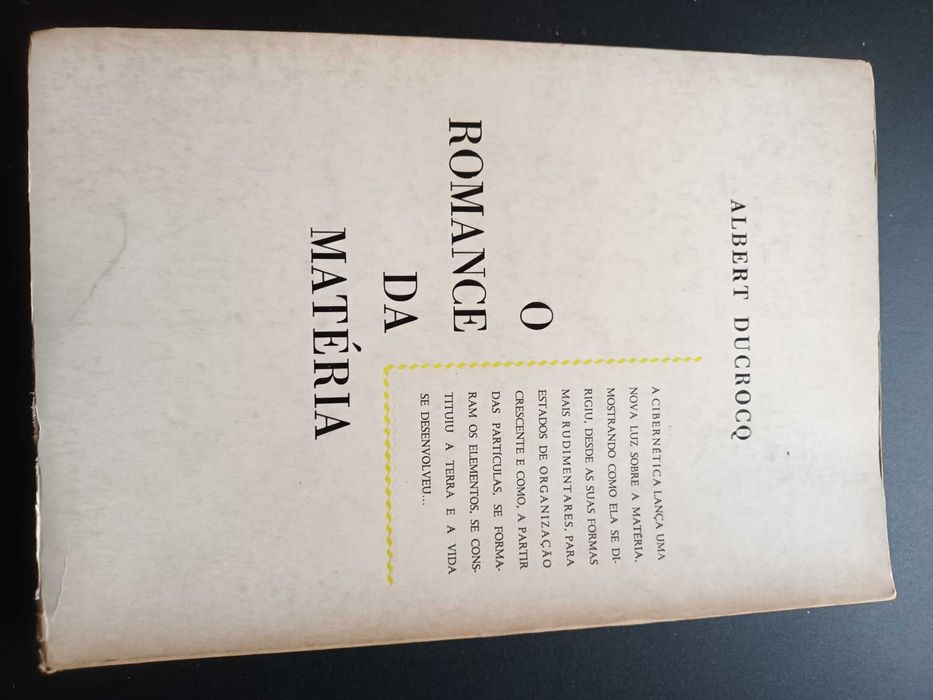 "O Romance da Matéria" por Albert Ducrocq