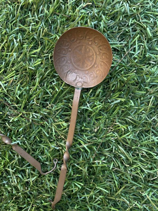 Conjunto latão antiguidade