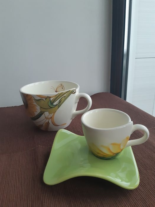 Чашки керамические Spigsrelli Итальянская керамика Посуда Кухня