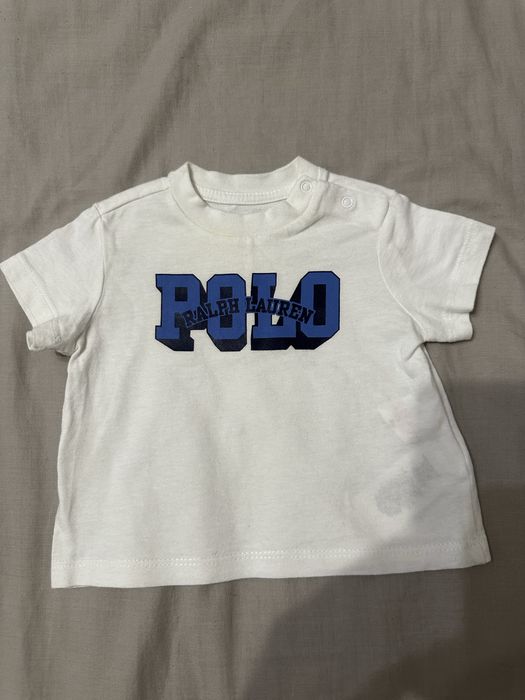 Дитячі речі одяг футболка сорочка Polo Ralph Lauren 3-12 m